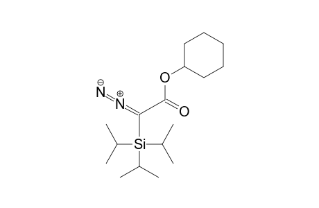 Cyclohexyl diazo(triisopropylsilyl)acetate