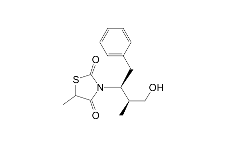 3-[(2S,3S)-4-Hydroxy-3-methyl-1-phenylbutan-2-yl]-5-methylthiazolidine-2,4-dione