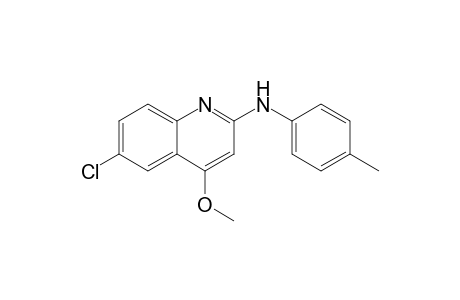 6-Chloro-4-methoxy-2-(p-tolylamino)quinoline