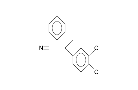 (R,R)-2-Methyl-2-phenyl-3-(3,4-dichloro-phenyl)-butyronitrile