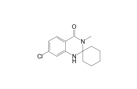 7'-Chloro-3'-methyl-1'H-spiro[cyclohexane-1,2'-quinazolin]-4'(3'H)-one