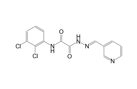 N-(2,3-dichlorophenyl)-2-oxo-2-[(2E)-2-(3-pyridinylmethylene)hydrazino]acetamide