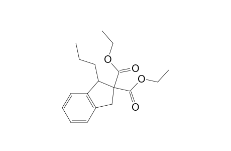 2H-Indene-2,2-dicarboxylic acid, 1,3-dihydro-1-propyl-, diethyl ester