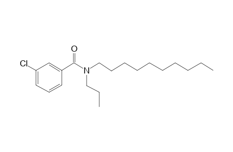 Benzamide, 3-chloro-N-propyl-N-decyl-