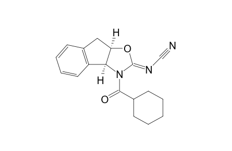 [(3aS,8aR)-3-(Cyclohexylcarbonyl)-3,3a,8,8a-tetrahydro-2H-indeno[1,2-d][1,3]oxazol-2-ylidene]cyanamide