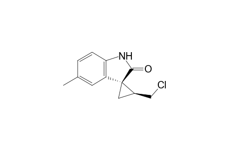 (1R, 2S)-2-(Chloromethyl)-5'-methylspiro[cyclopropane-1,3'-indol]-2'(1'H)-one