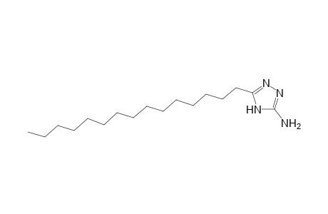 4H-1,2,4-Triazol-3-amine, 5-pentadecyl-