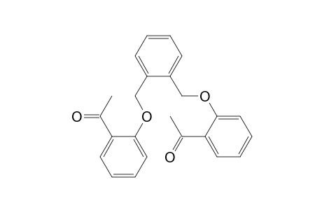 Ethanone, 1,1'-[1,2-phenylenebis(methyleneoxy-2,1-phenylene)]bis-