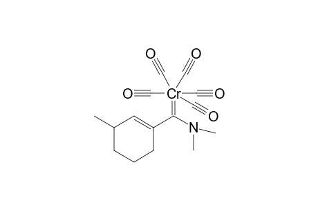 3-Methylcyclohex-1-enyl(dimethylamino)methylene pentacarbonylchromium