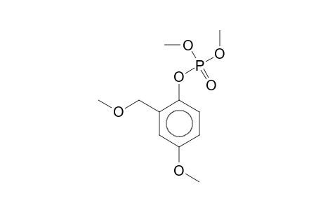 Phosphoric acid, 4-methoxy-2-(methoxymethyl)phenyl dimethyl ester