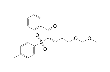 (E)-5-(Methoxymethoxy)-2-tosyl-1-phenyl-2-penten-1-one