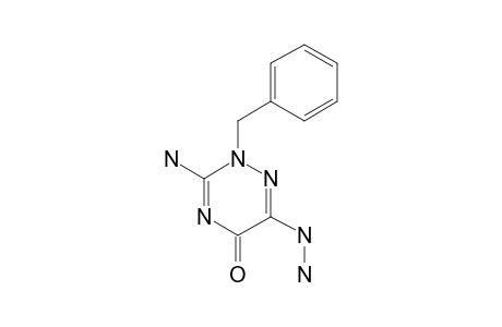 3-AMINO-2-BENZYL-6-HYDRAZINO-1,2,4-TRIAZIN-5(2H)-ONE