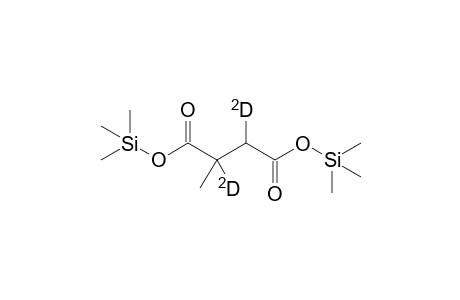 2,3-D2-methylsuccinic acid 2TMS
