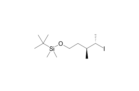 tert-butyl-[(3S,4S)-4-iodo-3-methyl-pentoxy]-dimethyl-silane