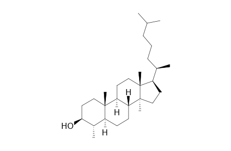 Cholestan-3-ol, 4,14-dimethyl-, (3.beta.,4.alpha.,5.alpha.)-