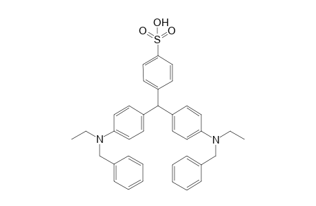 Bis(4-n-ethyl-n-benzylaminophenyl)-4''-sulfophenylmethane, with baso4