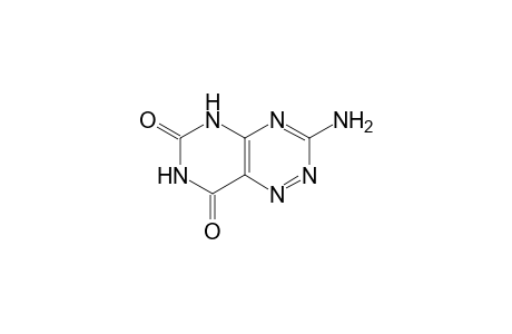 Pyrimido[4,5-e]-1,2,4-triazine-6,8(5H,7H)-dione, 3-amino-,