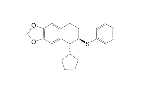 ((5R,6R)-5-Cyclopentyl-6-(phenylthio)-5,6,7,8-tetrahydronaphtho[2,3-d]-1,3-dioxole