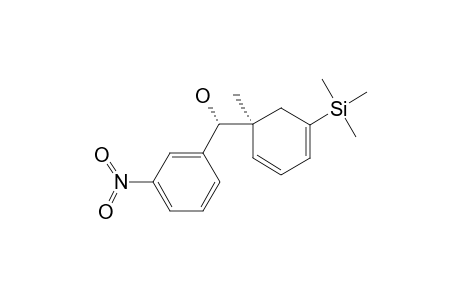 (1-METHYL-5-TRIMETHYLSILYL-CYCLOHEXA-2,4-DIEN-1-YL)-(3-NITROPHENYL)-METHANOL