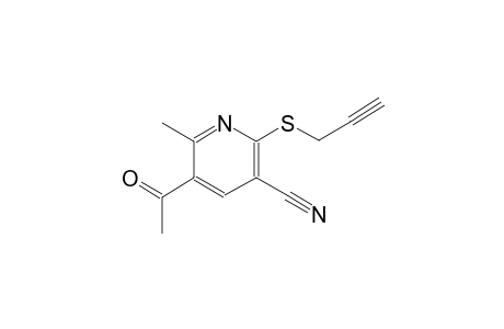 5-acetyl-6-methyl-2-(2-propynylsulfanyl)nicotinonitrile