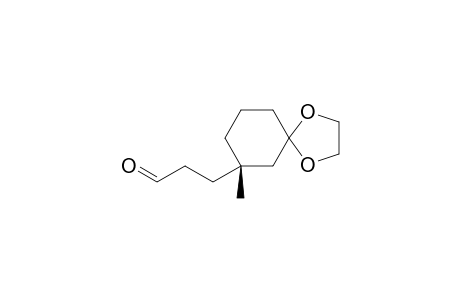 7-Methyl-1,4-dioxaspiro[4.5]decane-7-propionaldehyde