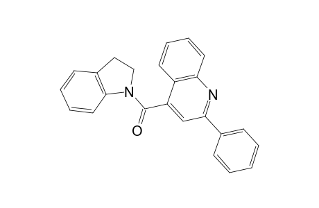 (2,3-Dihydroindol-1-yl)-(2-phenylquinolin-4-yl)methanone