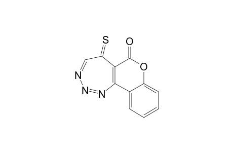 5-THIOXO-CHROMENO-[4,3-D]-[1,2,3]-TRIAZEPIN-6(5H)-ONE