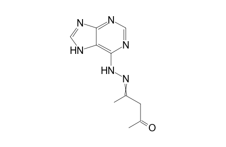 4-(2-(7H-purin-6-yl)hydrazono)pentan-2-one