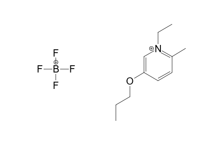 1-Ethyl-2-methyl-5-propoxypyridinium tetrafluorofluoroborate