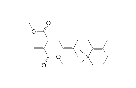 Butanedioic acid, methylene[3-methyl-5-(2,6,6-trimethyl-1-cyclohexen-1-yl)-2,4-pentadie nylidene]-, dimethyl ester, (Z,E,E)-