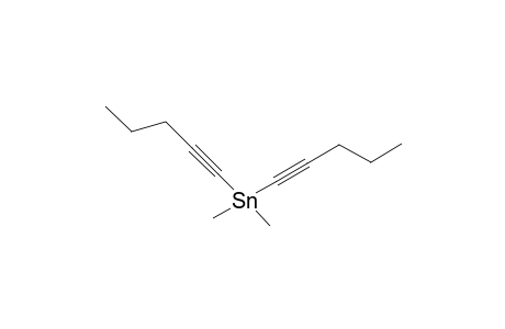 Dimethyl-bis(pent-1-ynyl)stannane