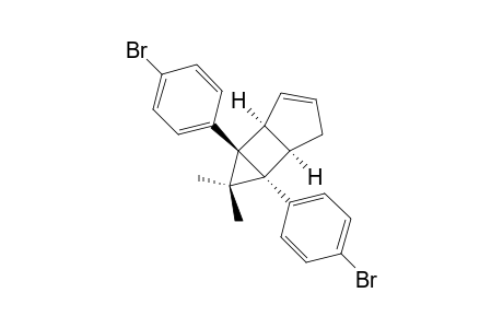 3,3-DIMETHYL-2,4-BIS-(4'-BROMOPHENYL)-ENDO-TRICYCLO-[3.3.0.0(2,4)]-OCT-6-ENE