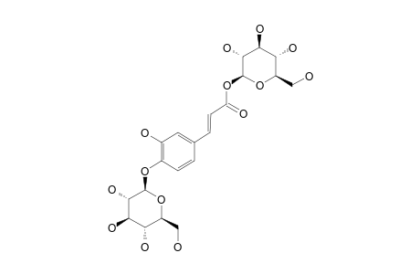 BETA-D-GLUCOPYRANOSYL-4-O-BETA-D-GLUCOPYRANOSYLCAFFEATE