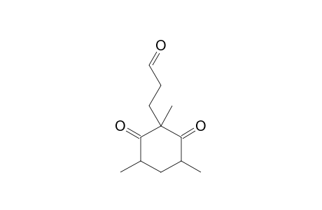 Propanol, 3-(1,3,5-trimethyl-2,6-dioxocyclohexyl)