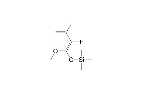 2-Fluoro-1-methoxy-3-methyl-1-trimethylsilyloxy-1,3-butadiene