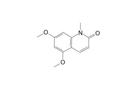 5,7-Dimethoxy-1-methylquinolin-2-one