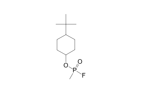 Methylphosphonic acid, fluoroanhydride, 4-tert-butylcyclohexyl ester