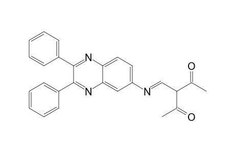 7-[( 2',2'-Diacetylethylidene)amino]-2,3-diphenylquinoxaline
