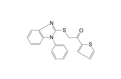 2-[(1-Phenyl-1H-benzimidazol-2-yl)sulfanyl]-1-(2-thienyl)ethanone