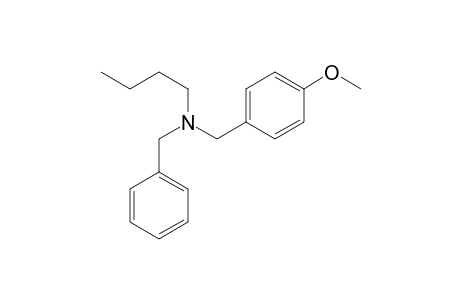 N-Benzyl-N-(4-methoxybenzyl)-1-butanamine