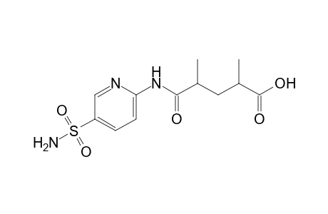 2,4-dimethyl-4'-sulfamoylglutaranilic acid
