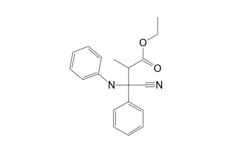 ETHYL-3-CYANO-2-METHYL-3-PHENYLAMINO-3-PHENYLPROPANOATE;DIASTEREOMER-A