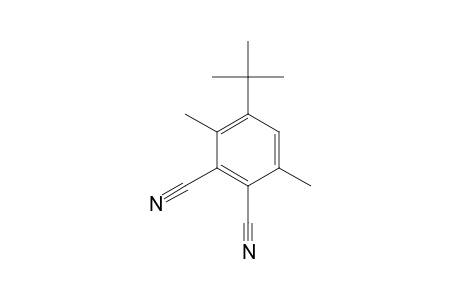 4-(1,1-Dimethylethyl)-3,6-dimethyl-1,2-benzenedicarbonitrile