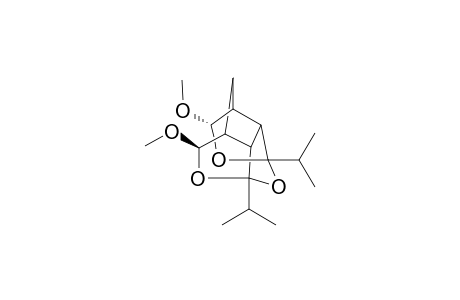1,9-Diisopropyl-3beta,7.alpha.-dimethoxy-2,8,12-trioxatetracyclo[7.2.1.0.(4,11)0.(6,10)]dodecane