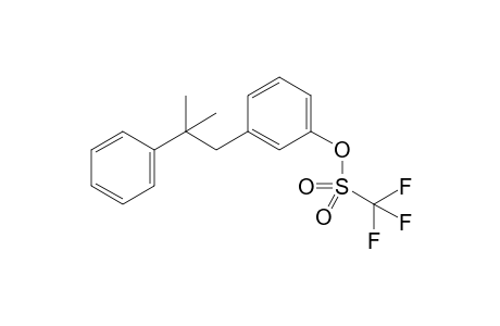 3-(2-methyl-2-phenylpropyl)phenyl trifluoromethanesulfonate
