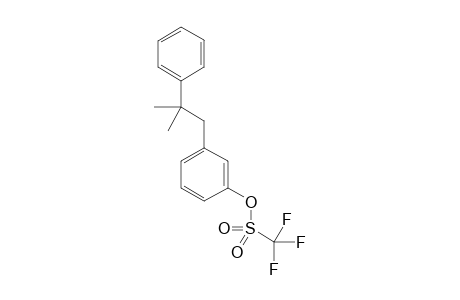 3-(2-methyl-2-phenylpropyl)phenyl trifluoromethanesulfonate