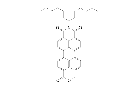 N-(1'-Hexylheptyl)perylene-3,4,9-tricarboxylic acid - 3,4-Imide - 9-(Methyl Ester)