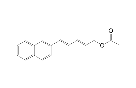 (2E,4E)-5-(naphthalen-2-yl)penta-2,4-dien-1-yl acetate