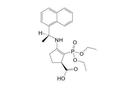 Diethyl (+)-(R)-1-[N-(1-Naphthylethyl)amino]-3-carboxy-2-phosphonate