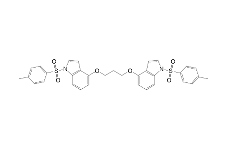 1,3-Bis[1-(4-methylphenyl)sulfonyl-4-indolyloxy]propane